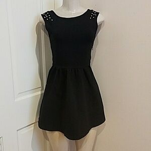Zara women mini Black dress size xs.